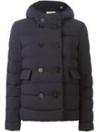 Aspesi Hooded Padded Jacket, Women's, Size: Medium, Blue, Feather Down/nylon/polyamide