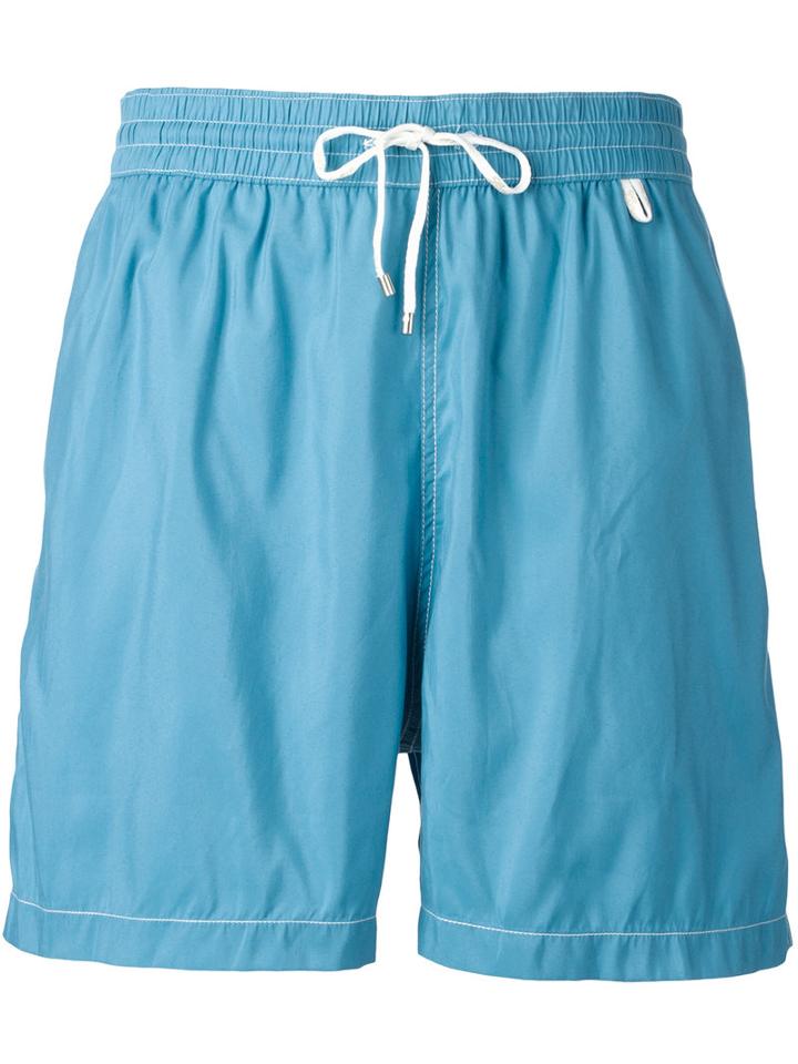 Loro Piana - Swimming Shorts - Men - Polyester - Xl, Blue, Polyester