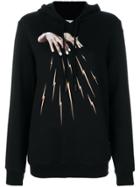 Off-white Lightning Bolt Hoodie - Black