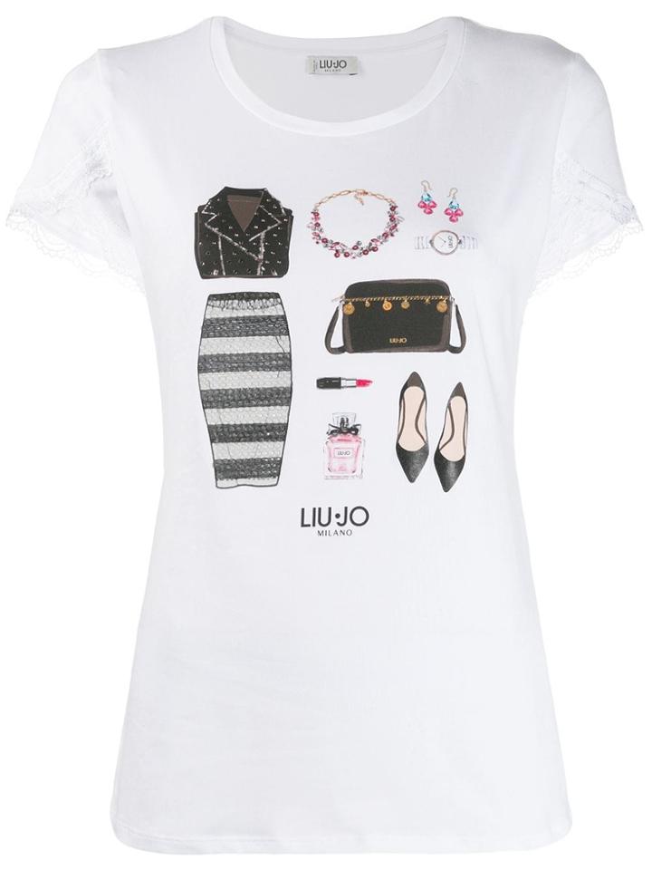 Liu Jo Print T-shirt - White