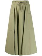 Eleventy Pocket Pleated Skirt - Green