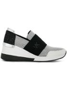 Michael Michael Kors Contrast Slip-on Sneakers - White