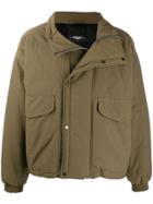 Represent Short Padded Jacket - Green