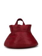 Rosie Assoulin Bucket Shaped Tote - Red