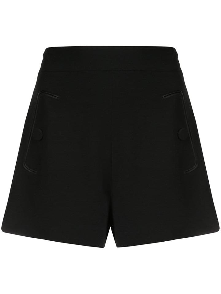 Derek Lam 10 Crosby Short With Pocket Detail - Black