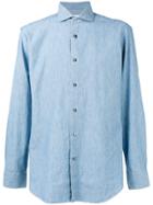 Etro Classic Long-sleeved Shirt - Blue