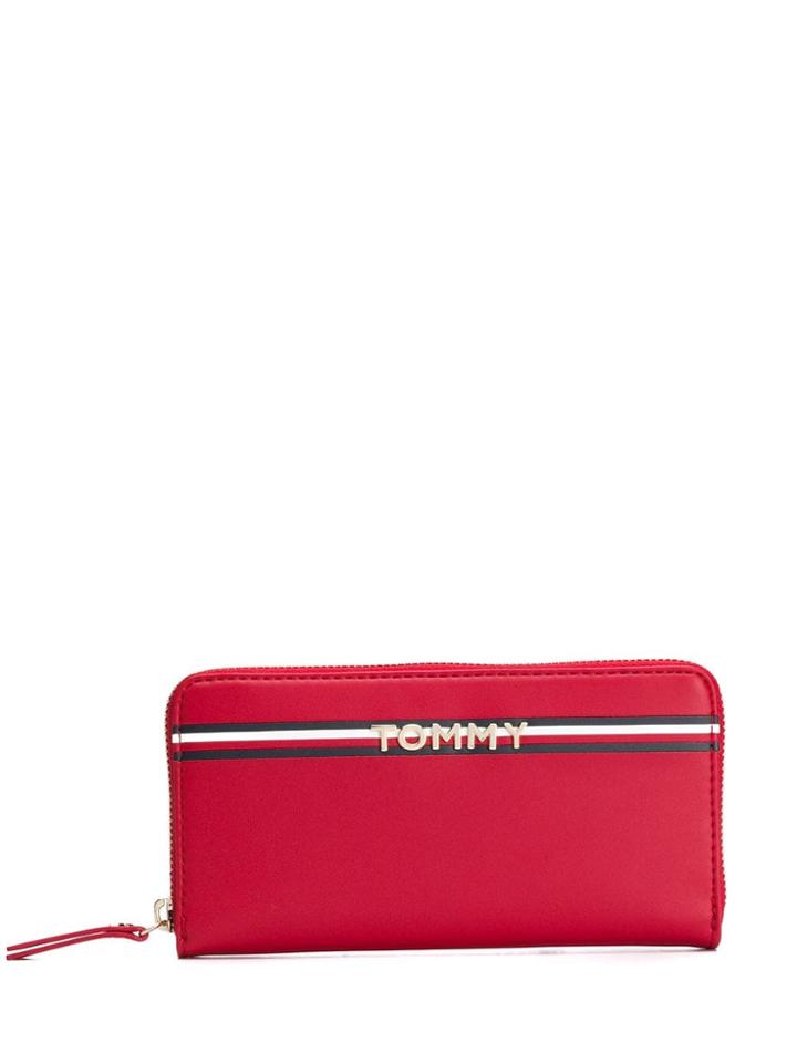 Tommy Hilfiger Large Zip-around Wallet - Red