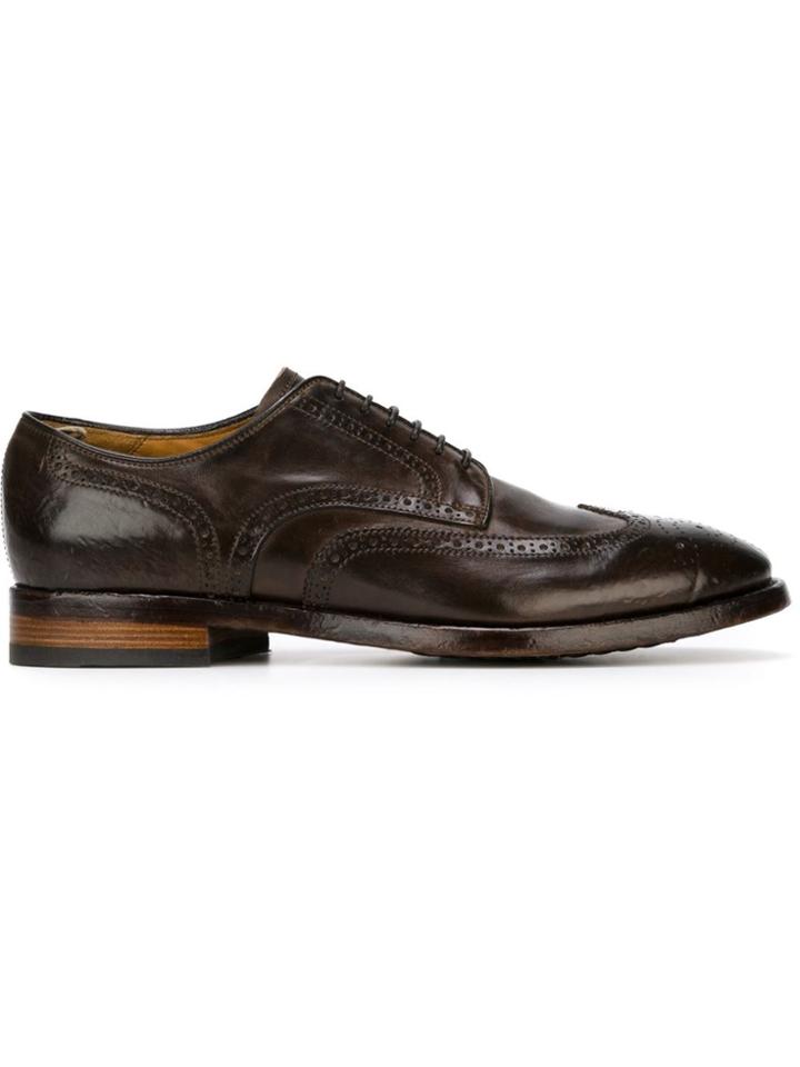 Officine Creative 'princeton' Brogues - Brown