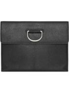 Burberry D-ring Leather Pouch - Black