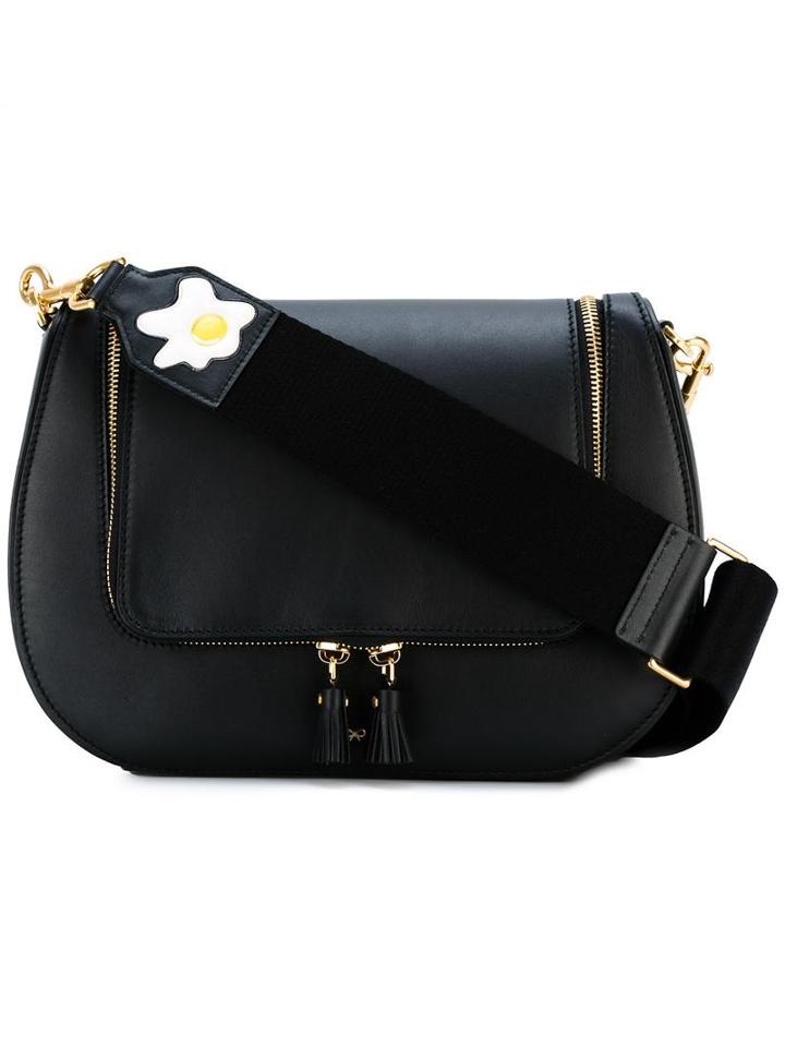 Anya Hindmarch Vere Crossbody Bag, Women's, Black, Calf Leather
