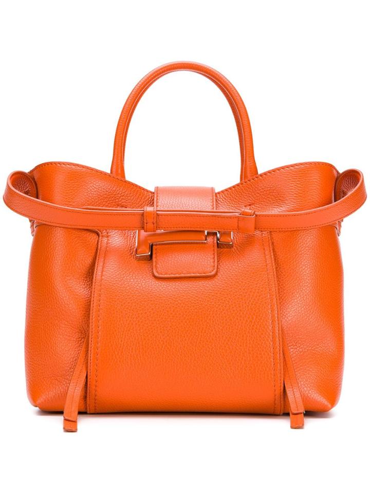 Tod's Double T Shopper Tote - Orange