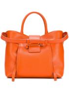 Tod's Double T Shopper Tote - Orange