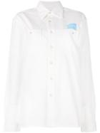 Calvin Klein Jeans Longsleeved Denim Shirt - White