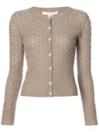 Marc Jacobs Cashmere Cable Stitch Cardigan - Brown