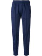Msgm - Tapered Sweatpants - Women - Polyamide/polyester - 40, Blue, Polyamide/polyester