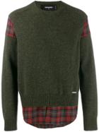 Dsquared2 Layered Jumper - Green