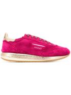 Ghoud Contrast Low-top Sneakers - Pink & Purple
