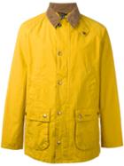 Barbour Washed Bedale Lightweight Jacket, Men's, Size: Small, Yellow/orange, Cotton