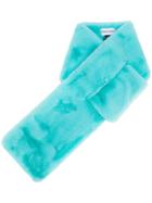 Stand Studio Shearling Wrap Scarf - Blue