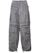 G-star Raw Research Wide-leg Pocket Jeans - Grey