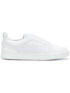 Z Zegna Slip-on Sneakers - White
