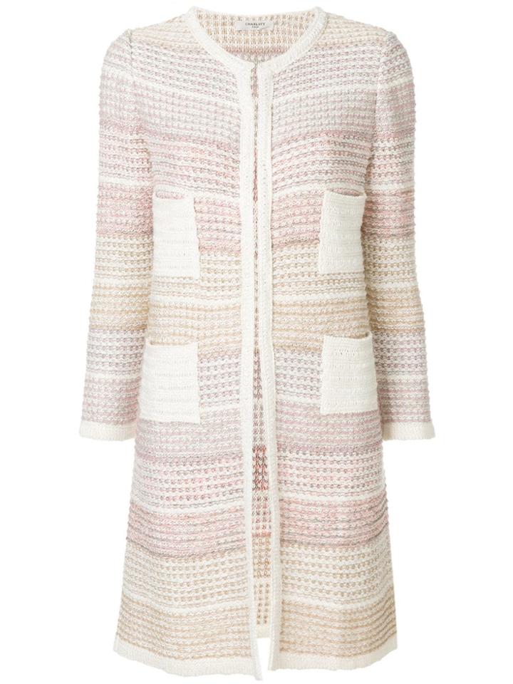 Charlott Long Cardigan - Pink