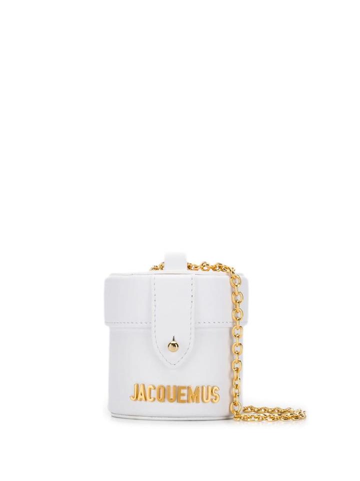 Jacquemus Mini Logo Crossbody Bag - White