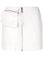 1017 Alyx 9sm Ribbed Mini Skirt - White