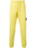 Stone Island Slim-fit Track Pants - Yellow