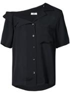 A.l.c. Off The Shoulder Buttoned Shirt - Blue
