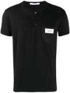 Givenchy Button Up T-shirt - Black
