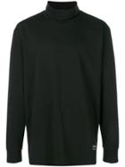Tom Wood Loose Rollneck Sweater - Black