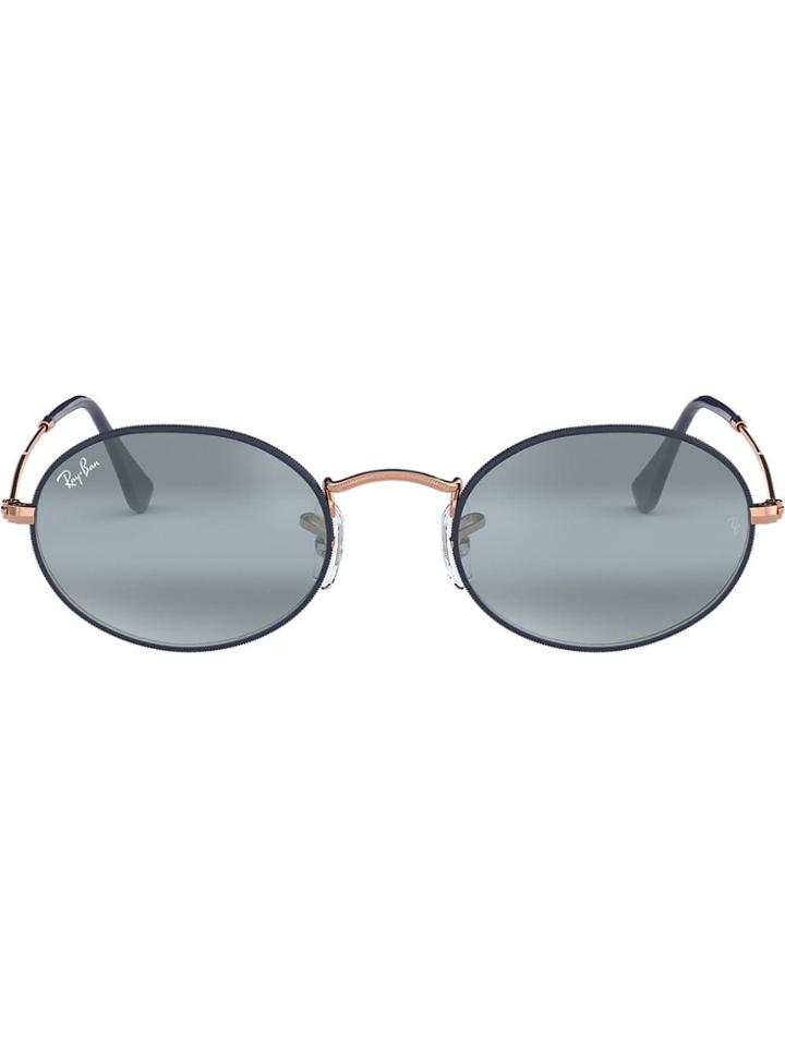Ray-ban Rb3547 Mirrored Sunglasses - Gold