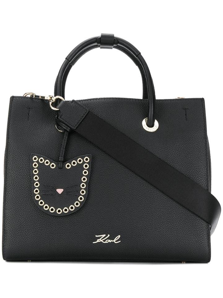 Karl Lagerfeld Karry All Shopper Tote Bag - Black