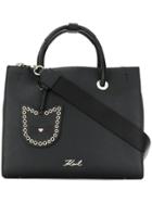 Karl Lagerfeld Karry All Shopper Tote Bag - Black