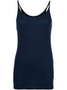 Atm Anthony Thomas Melillo Model Rib Cami - Blue