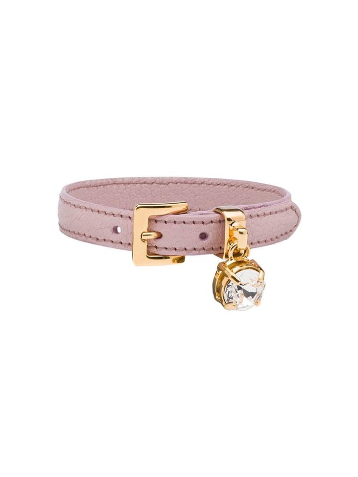 Miu Miu Madras Bracelet - Pink