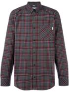 Carhartt Plaid Button Down Shirt, Men's, Size: Large, Grey, Cotton