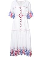 Gül Hürgel Long Embroidered Dress - White