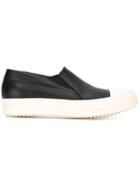 Rick Owens Boat Sneakers, Women's, Size: 38, Black, Leather/rubber