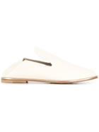 Agl Low Heel Mules - White