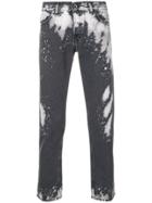 Diesel Black Gold Cropped Slim Jeans