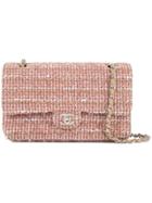 Chanel Vintage Double Flap Chain Shoulder Bag - Pink
