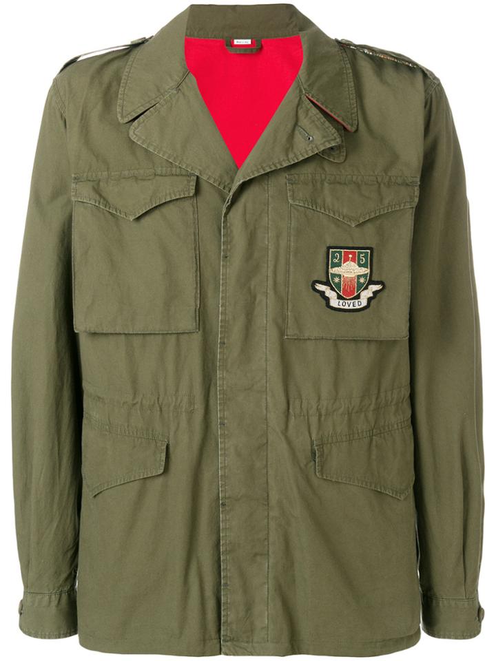 Gucci Angry Cat Jacket - Green