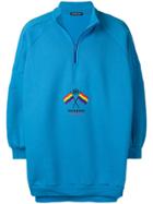 Balenciaga Hybrid Sweat Big Fit T-shirt - Blue