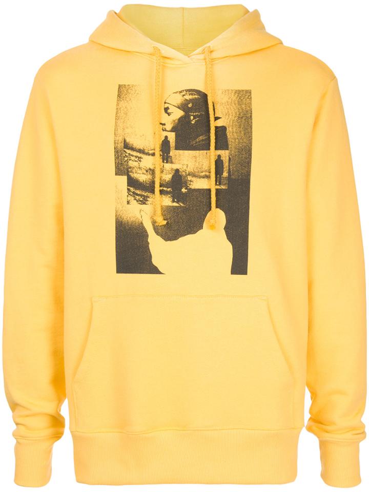 424 Fairfax Printed Hoodie - Yellow & Orange