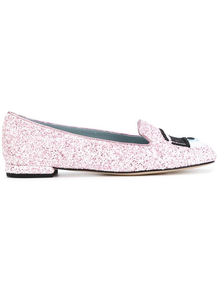 Chiara Ferragni Flirting Ballerinas - Pink & Purple