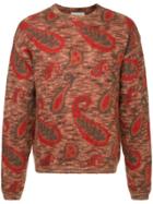 Lemaire Oversized Knitted Sweater - Red