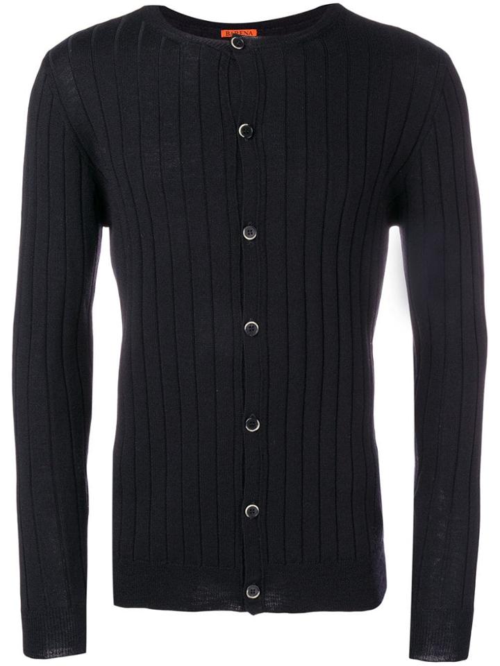 Barena Ribbed Cardigan - Blue
