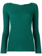 Lamberto Losani Fine Knit Sweater - Green